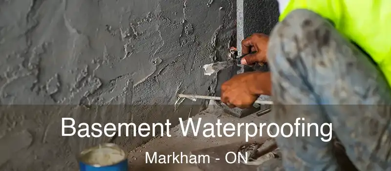 Basement Waterproofing Markham - ON