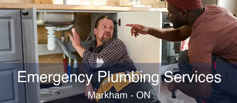  Emergency Plumbing Services Markham - ON