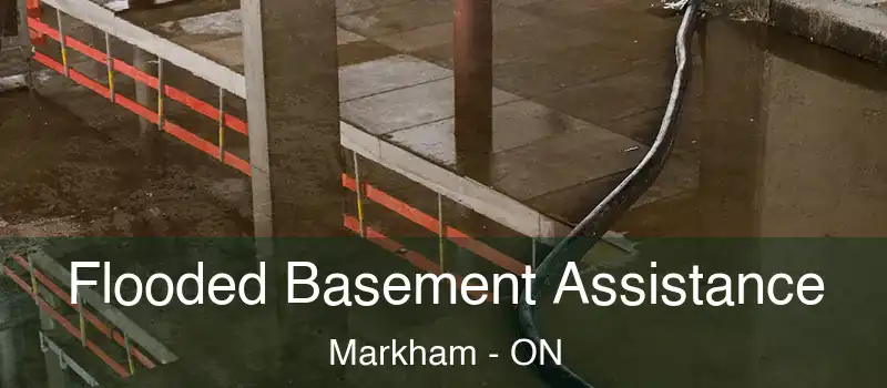  Flooded Basement Assistance Markham - ON