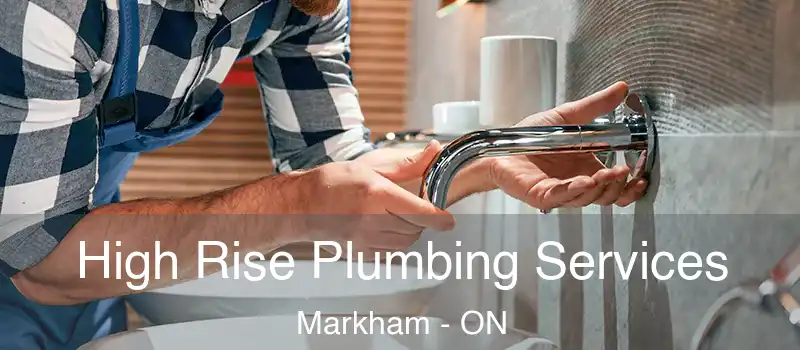  High Rise Plumbing Services Markham - ON