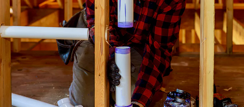 Process of Rough In Plumbing in Markham, Ontario