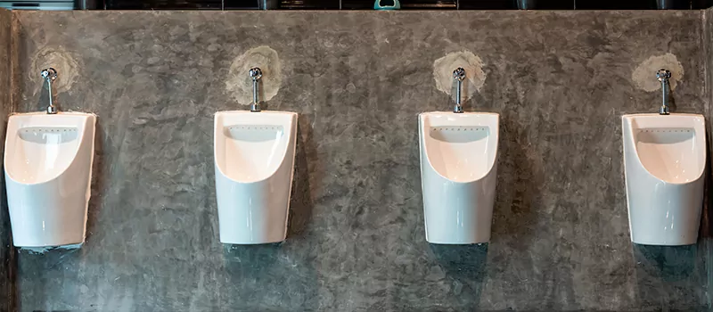 Wall-Mounted Urinal Installation in Markham, Ontario