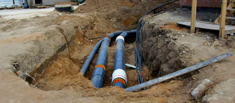 Main Water Line Installation in Markham, Ontario