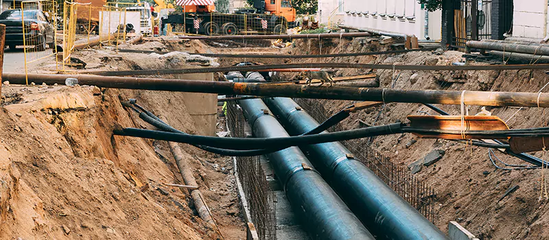 Underground Drainage Pipe Replacement in Markham, ON